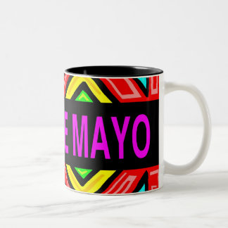 Bicolor Taza de Cinco de Mayo