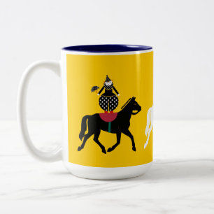 Bicolor Taza de Cirque de Martzkins Horses