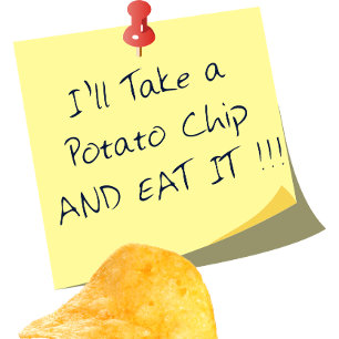 Bicolor Taza De Cita Divertida De Patatas Fritas