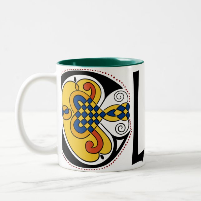 Bicolor Taza de Clare del condado (Izquierda)