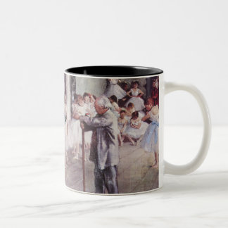Bicolor Taza de classe de danse (la clase del La de baile)