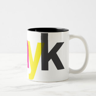 Bicolor Taza de CMYK