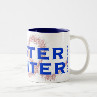Bicolor taza de CoasterCounter.com