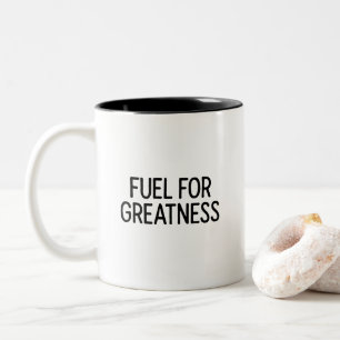 Bicolor Taza de Combustible para la Grandeza – Taza Motiva