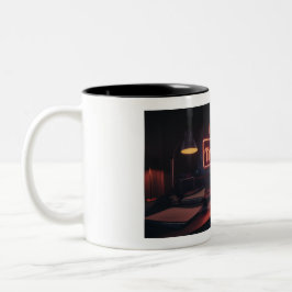 Bicolor Taza de Crimen Real