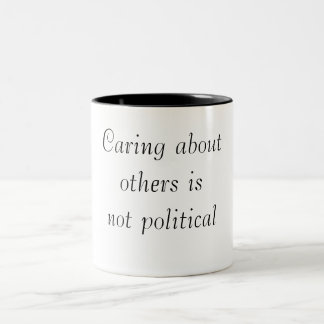Bicolor Taza de Cuidado por Otros