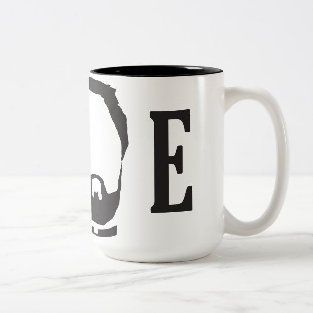 Bicolor Taza de Cuppa Joe 15oz (Derecha)