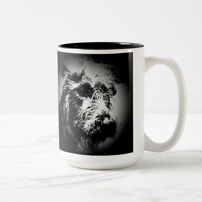 Bicolor Taza de Darcy (Derecha)