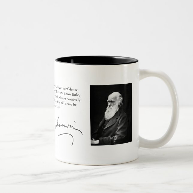 Bicolor Taza de Darwin (Derecha)