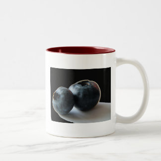 Bicolor Taza de dos azules