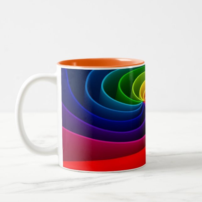 Bicolor Taza de Dos Tonos (Izquierda)