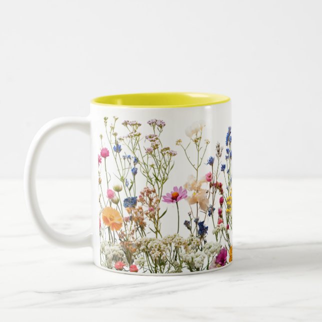 Bicolor Taza de dos tonos 11 oz (Izquierda)