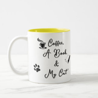 Bicolor Taza de dos tonos 11 oz (amarillo)