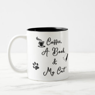 Bicolor Taza de dos tonos 11 oz (negro sobre blanco)