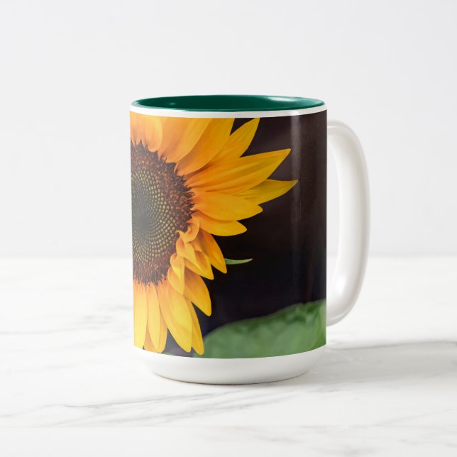 Bicolor Taza de dos tonos, 15 oz (Anverso derecho)