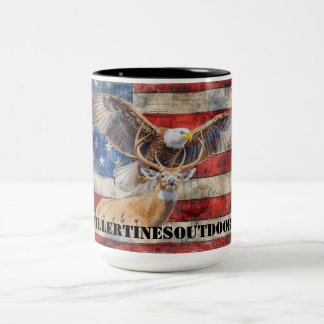Bicolor Taza de dos tonos, 15 oz