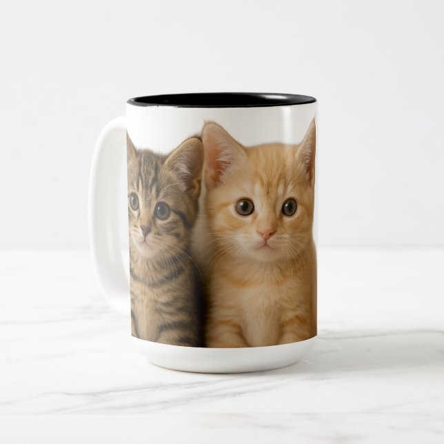 Bicolor Taza de dos tonos, 15 oz (Anverso izquierdo)