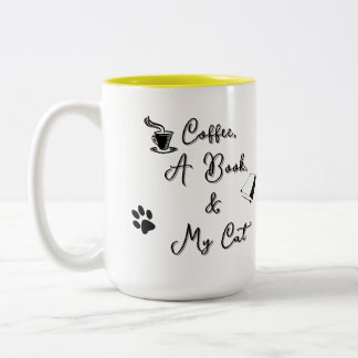 Bicolor Taza de dos tonos 15 oz (amarillo)