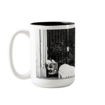 Taza de dos tonos, 15 oz Recuperación y Resilienci