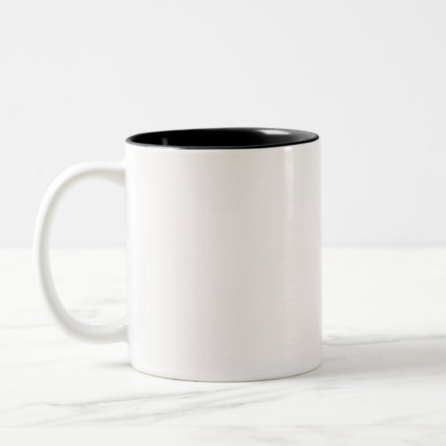 Bicolor Taza de dos tonos, 330 ml (Izquierda)