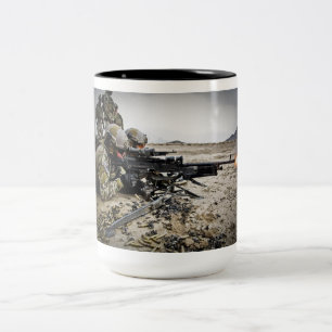 Bicolor Taza de dos tonos 'Army Rangers Lead the Way'