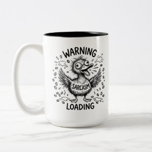 Bicolor Taza de dos tonos con cita acogedora para amantes 