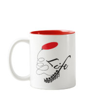 taza de dos tonos de 11 oz