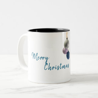 Bicolor Taza de dos tonos Feliz Navidad