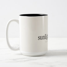 Taza de dos tonos para amantes de las plantas Luz