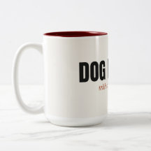 Taza de dos tonos para persona de perro con proble