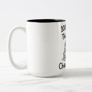 Bicolor Taza de Dos Tonos Pulpo Inquieto Divertido Humor C