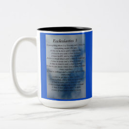 Bicolor Taza de Ecclesiastes