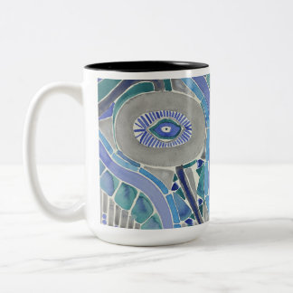 Bicolor Taza de elevación suave
