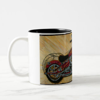 Bicolor Taza de encargo