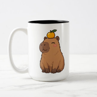 Bicolor Taza de energía de capybara pico – capybara lindo