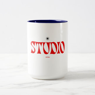 Bicolor Taza de estudio