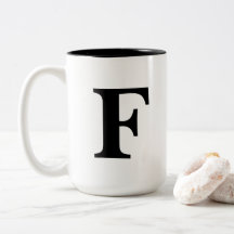 Taza de "F"