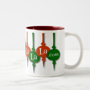 Bicolor Taza de FaLaLaLaLa