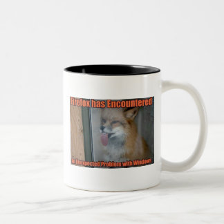 Bicolor Taza de Firefox Windows