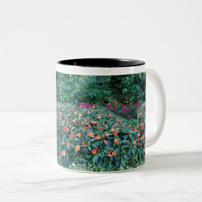 Bicolor Taza de Flor (Anverso derecho)