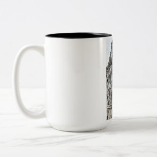 Bicolor Taza de Florence — Duomo y Campanile de Giotto