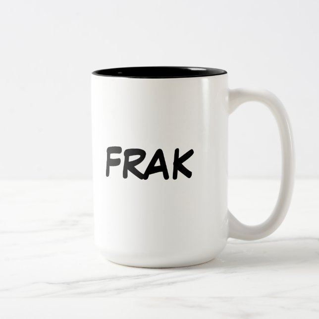 Bicolor Taza de Frak (Derecha)