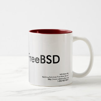 Bicolor Taza de FreeBSD