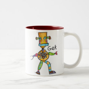 Bicolor Taza de "Gak"