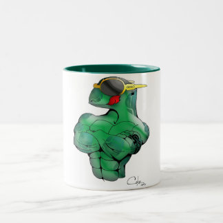 Bicolor Taza de Gekó