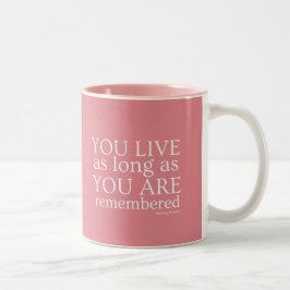 Bicolor Taza de Genealogía (Rosa)