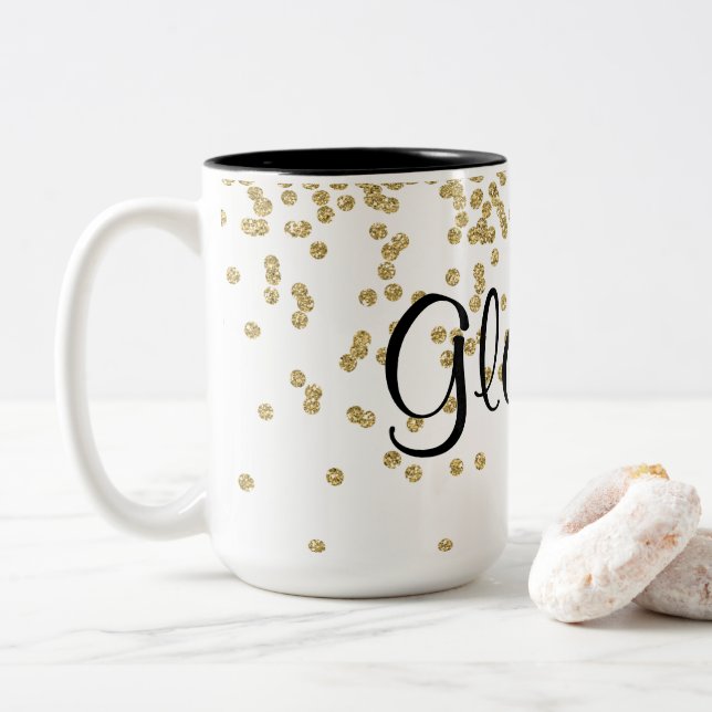 Bicolor Taza de Glamma (Con donut)