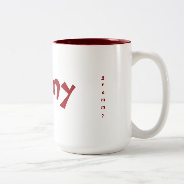 Bicolor Taza de Grammy (Derecha)