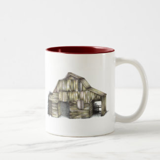 Bicolor Taza de granero