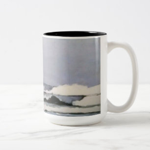 Bicolor Taza de Greenline del océano